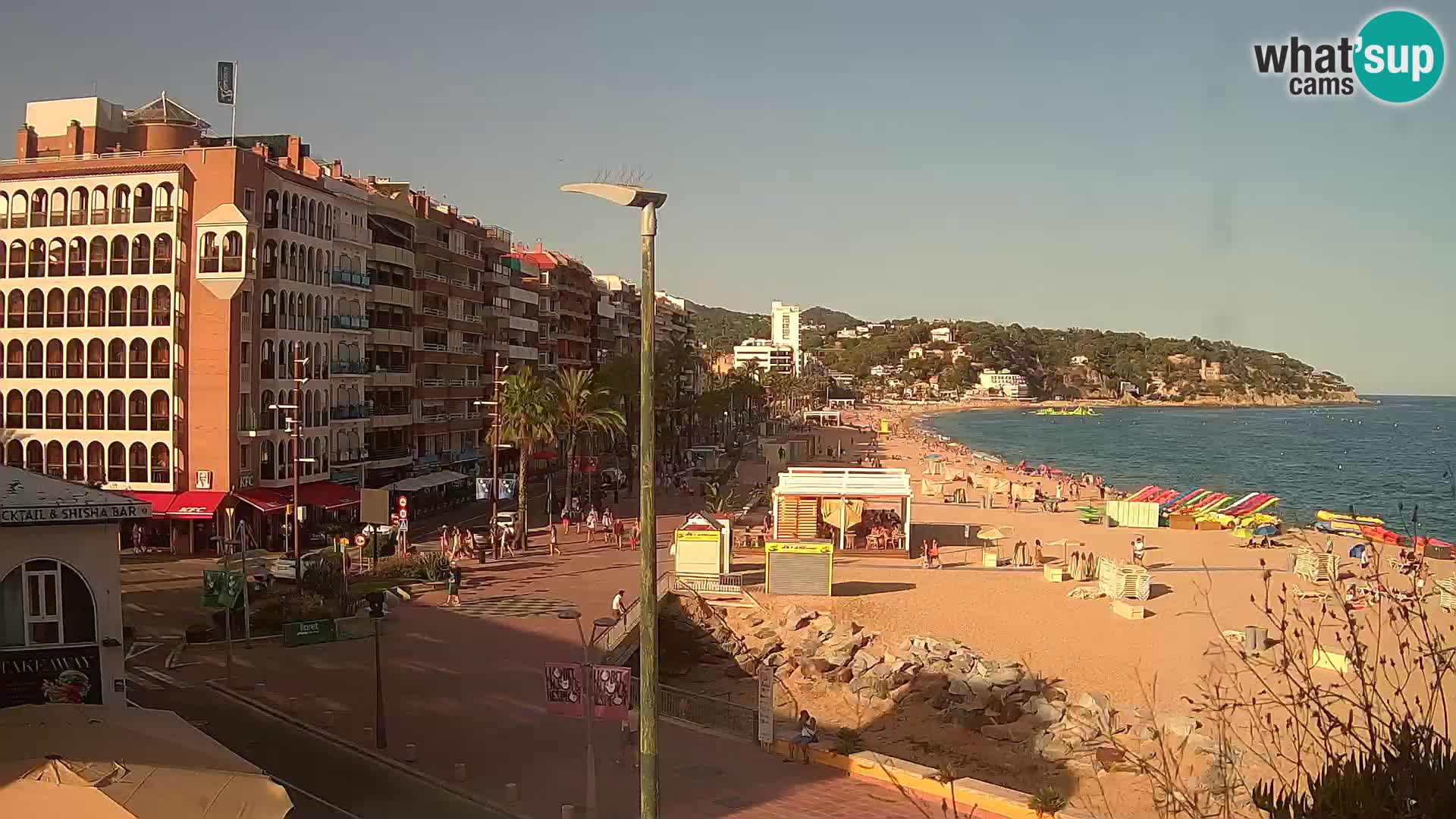 Kamera v živo Lloret de Mar – plaža