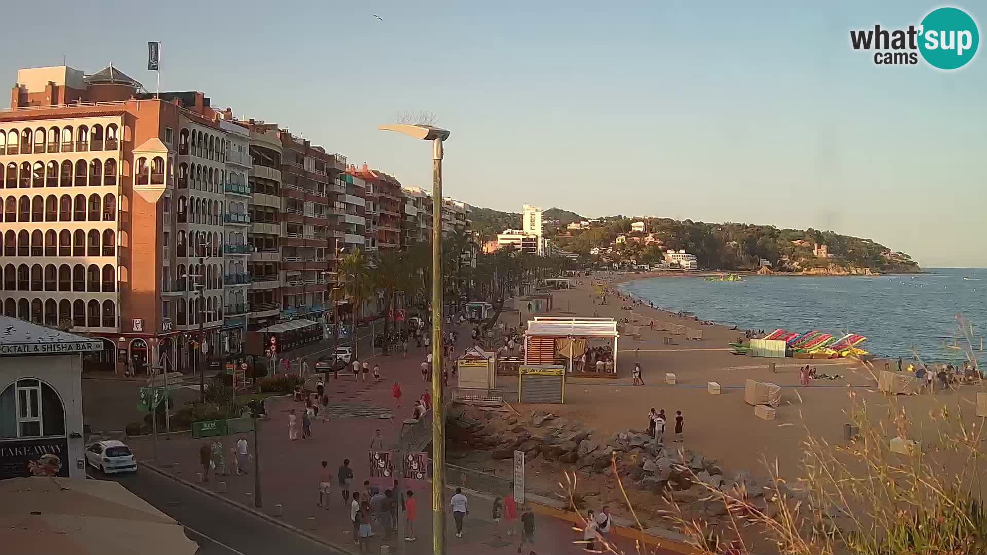 Kamera v živo Lloret de Mar – plaža
