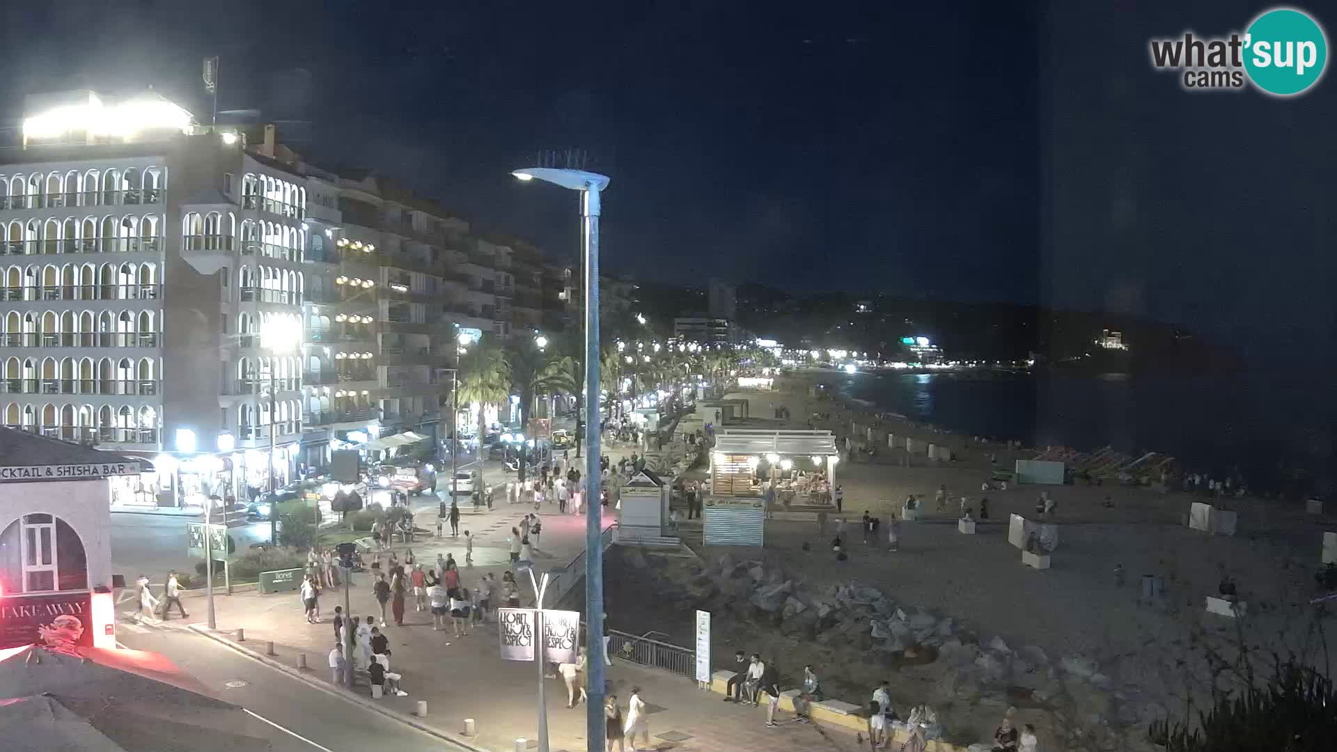 Webcam live Lloret de Mar – la spiaggia principale