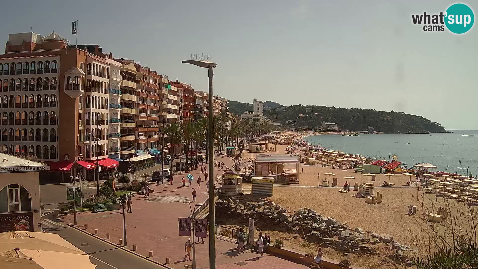 Webcam Lloret de Mar – Središnja plaža