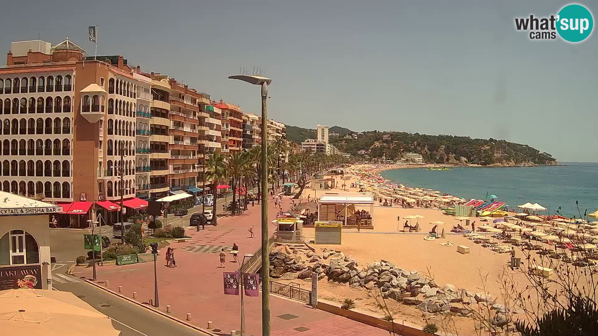 Webcam live Lloret de Mar – la spiaggia principale