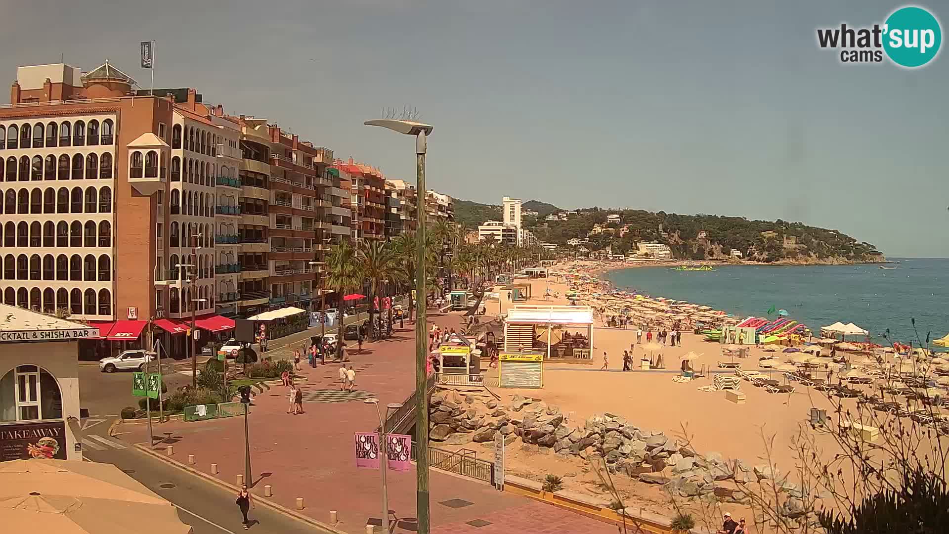 Webcam Lloret de Mar – La Spiaggia