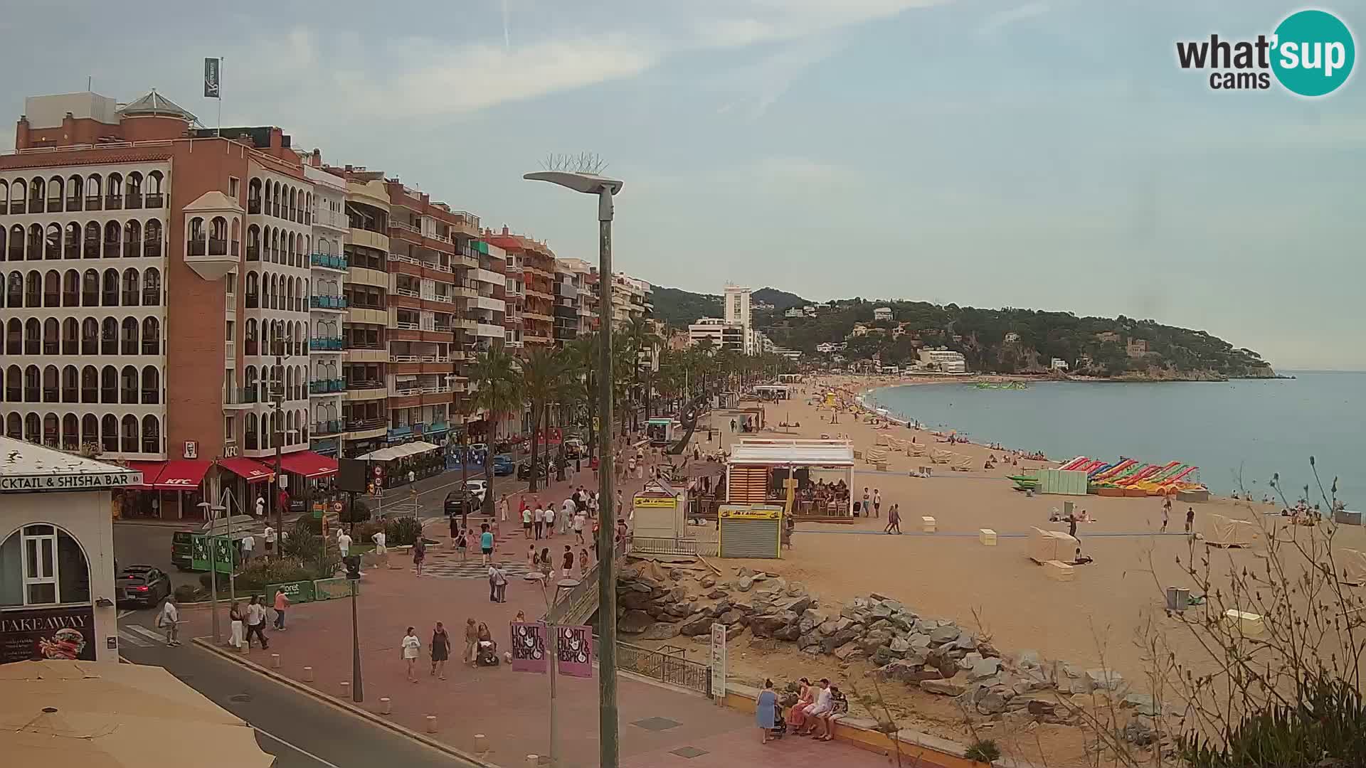 Webcam streaming Lloret de Mar – Plage