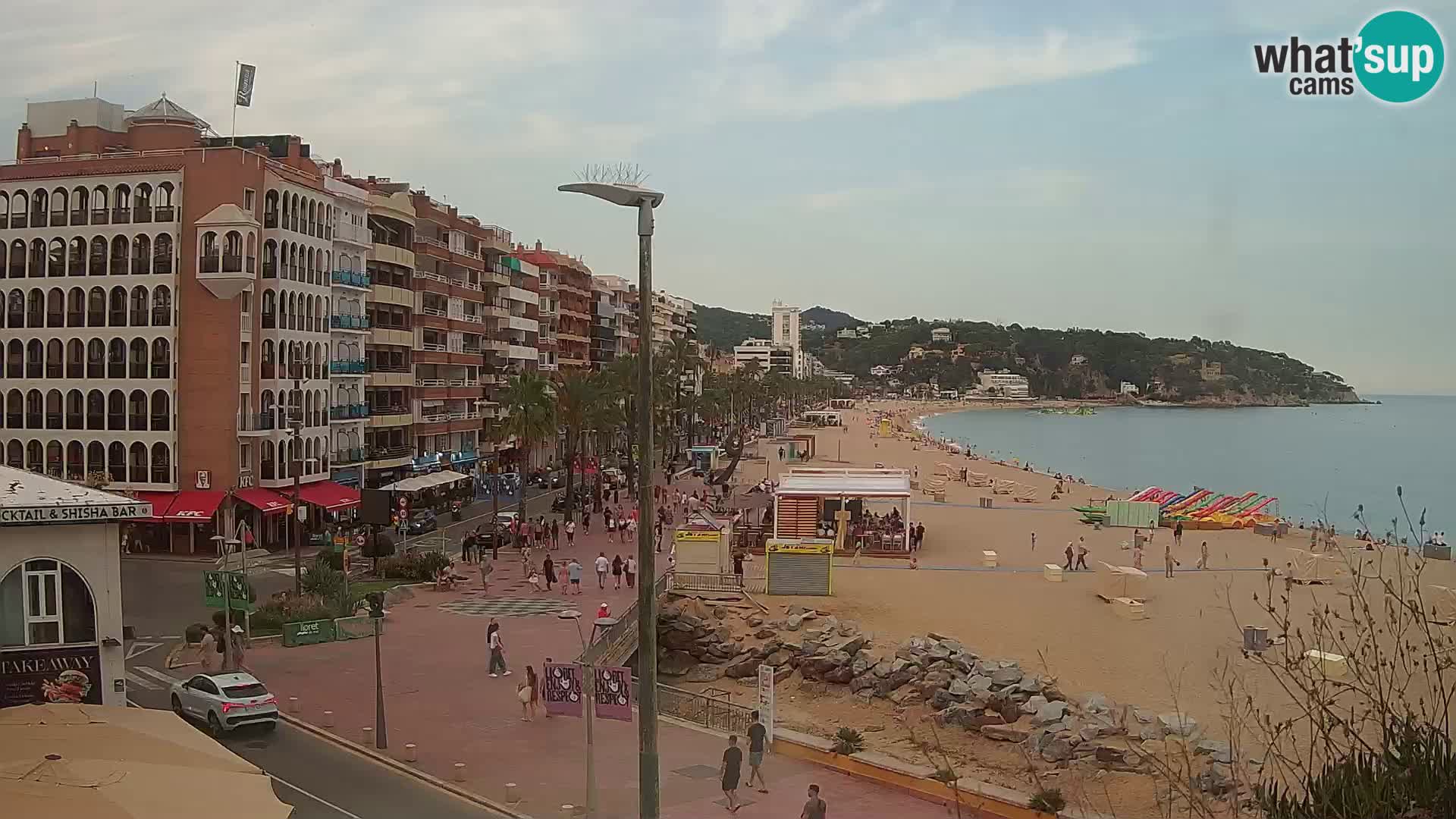 Kamera v živo Lloret de Mar – plaža