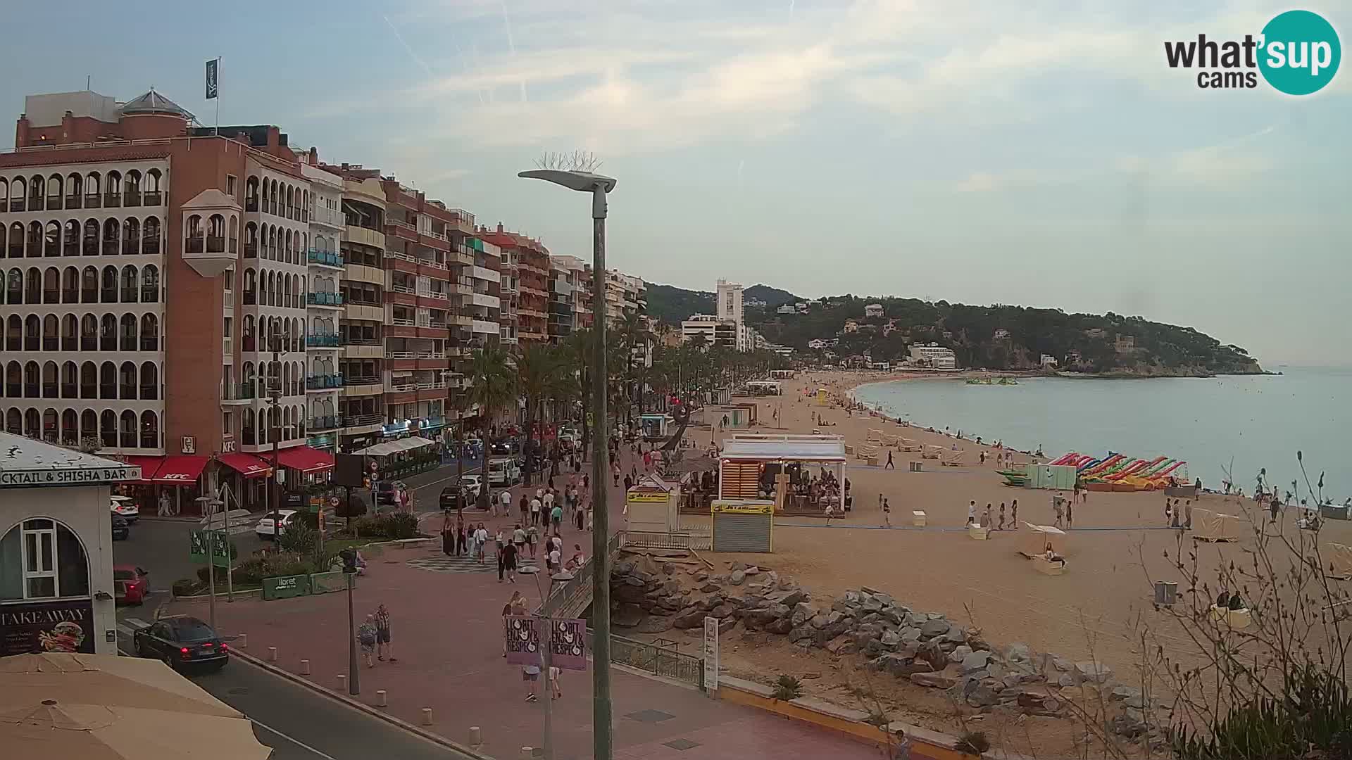 Webcam live Lloret de Mar – la spiaggia principale