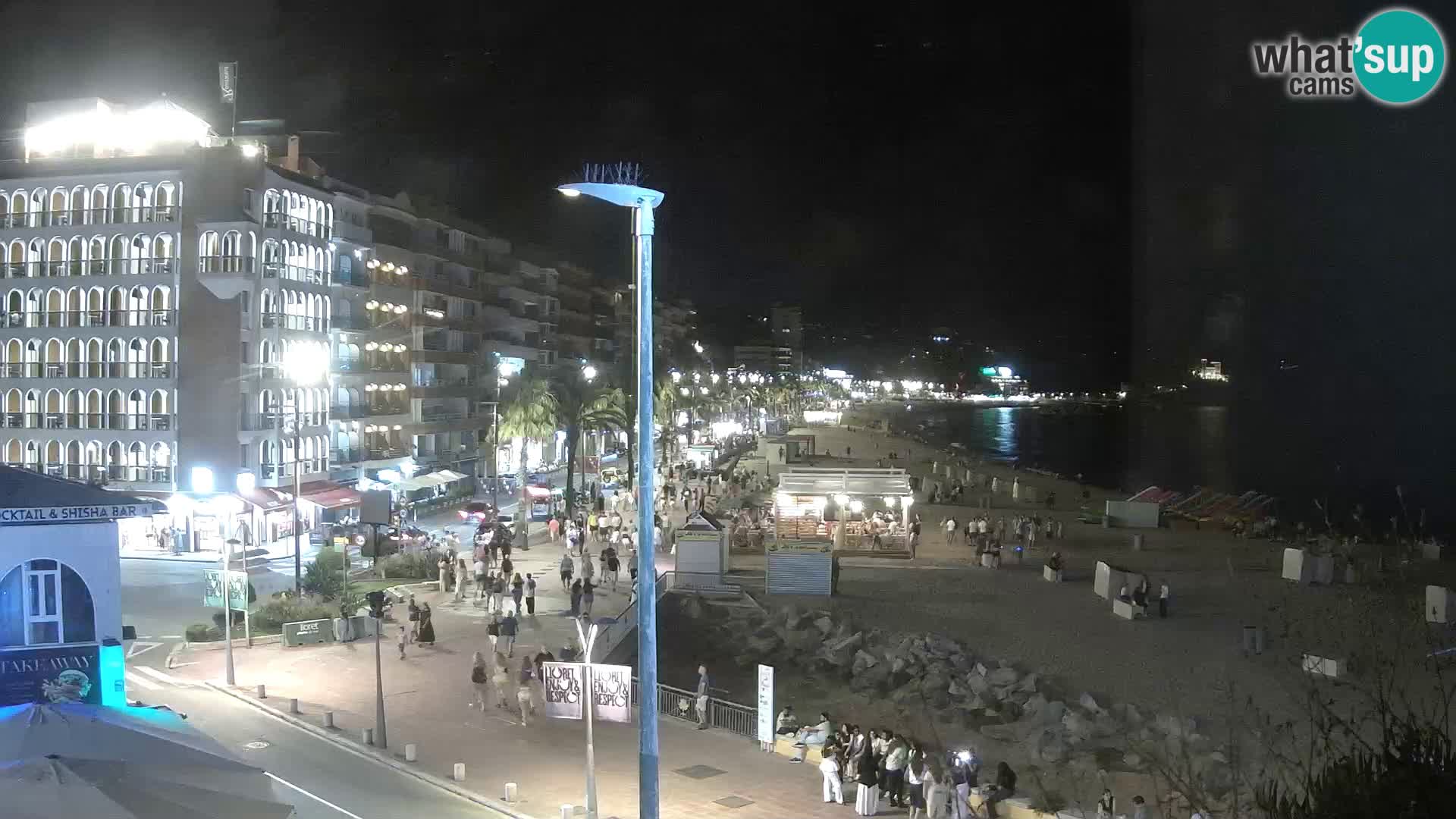Webcam streaming Lloret de Mar – Plage