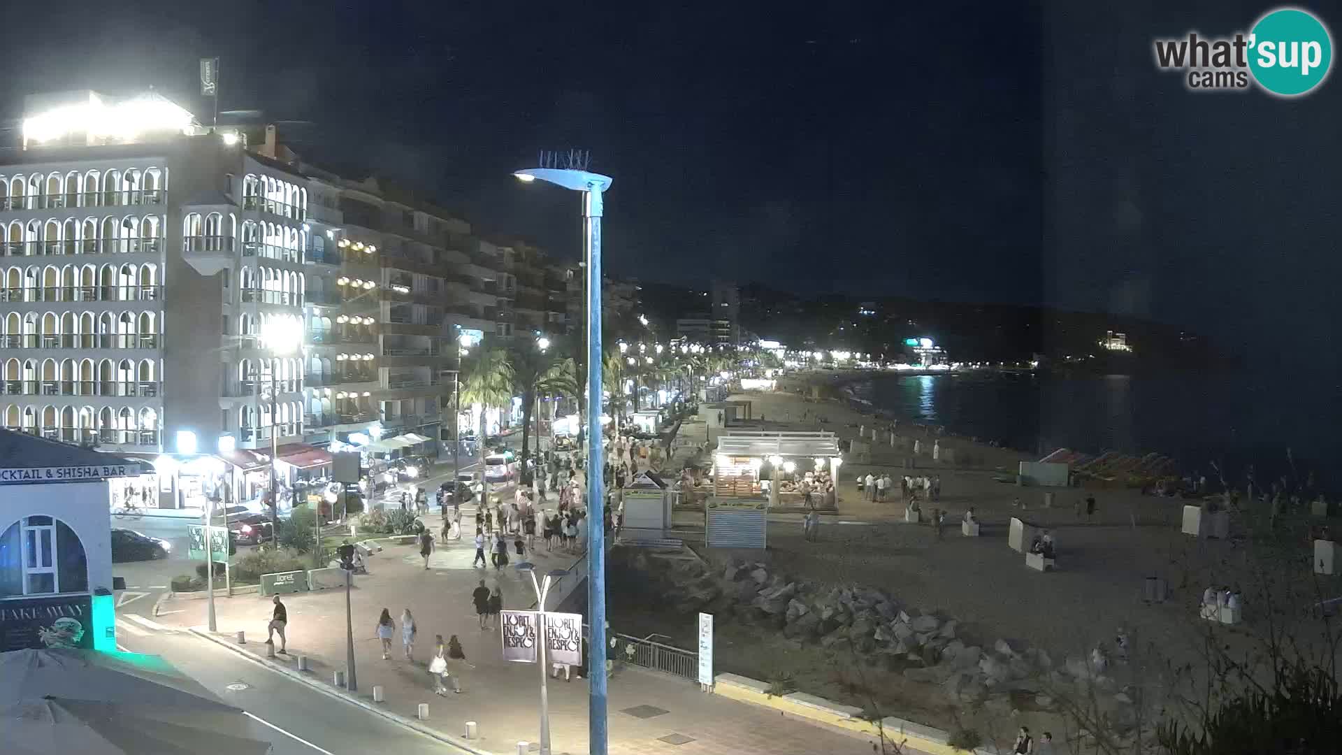Webcam live Lloret de Mar – la spiaggia principale