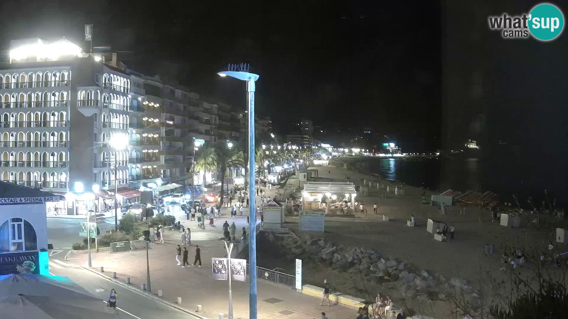Kamera v živo Lloret de Mar – plaža