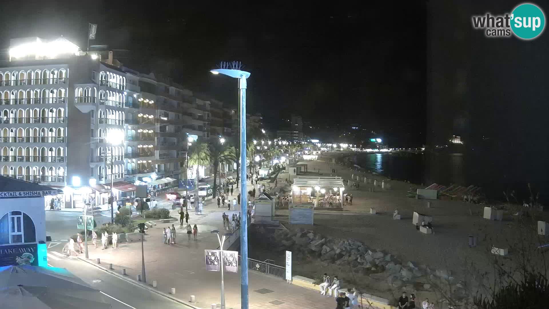 Webcam live Lloret de Mar – la spiaggia principale