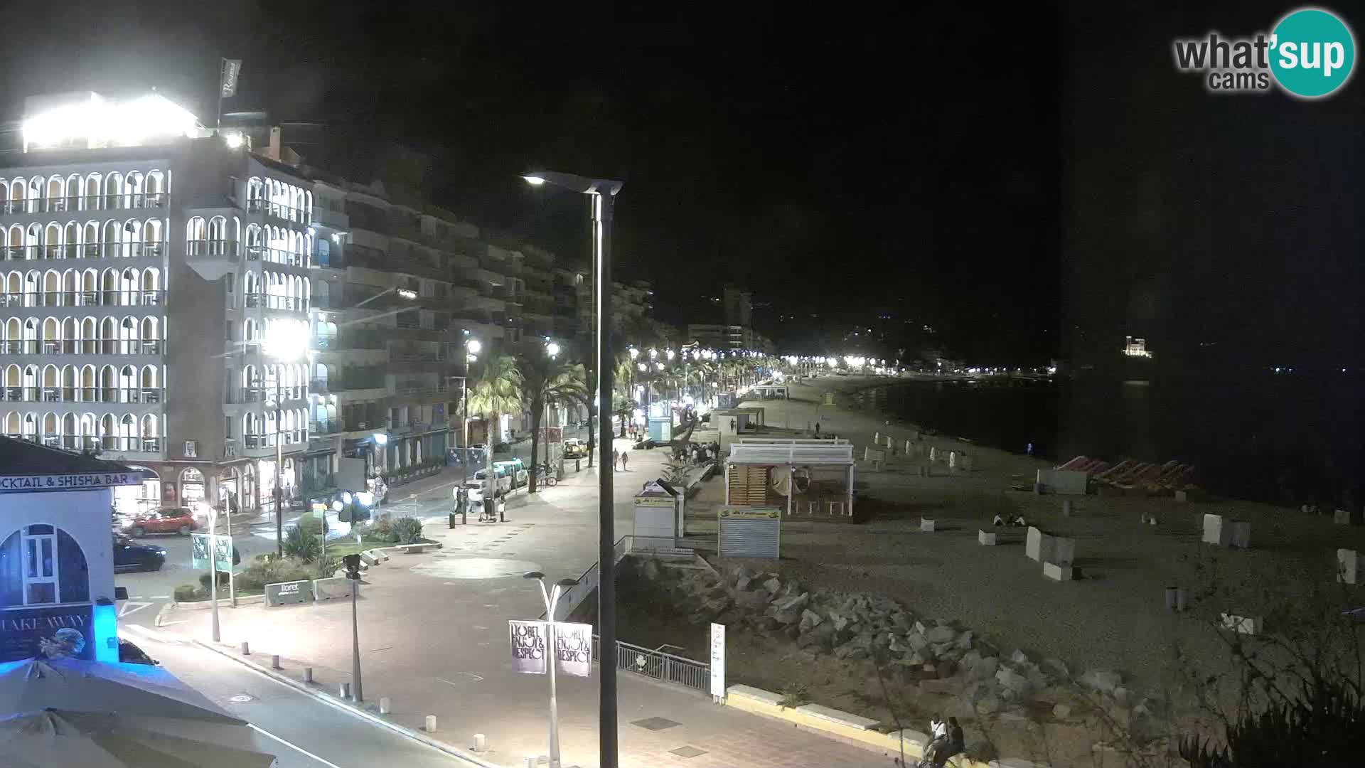 Web kamera Lloret de Mar – plaža