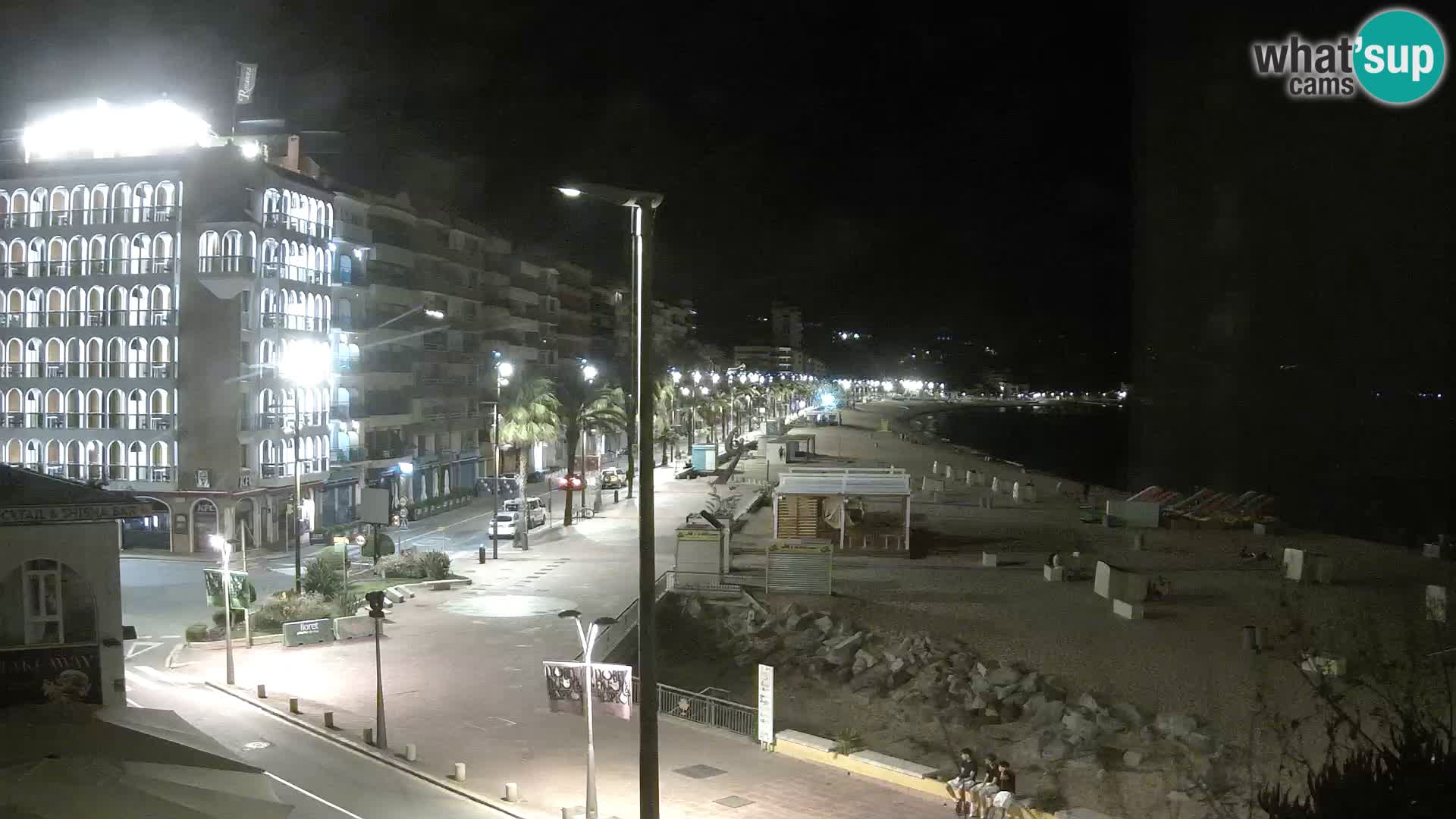Webcam Lloret de Mar – the main beach – – Costa Brava – Spain