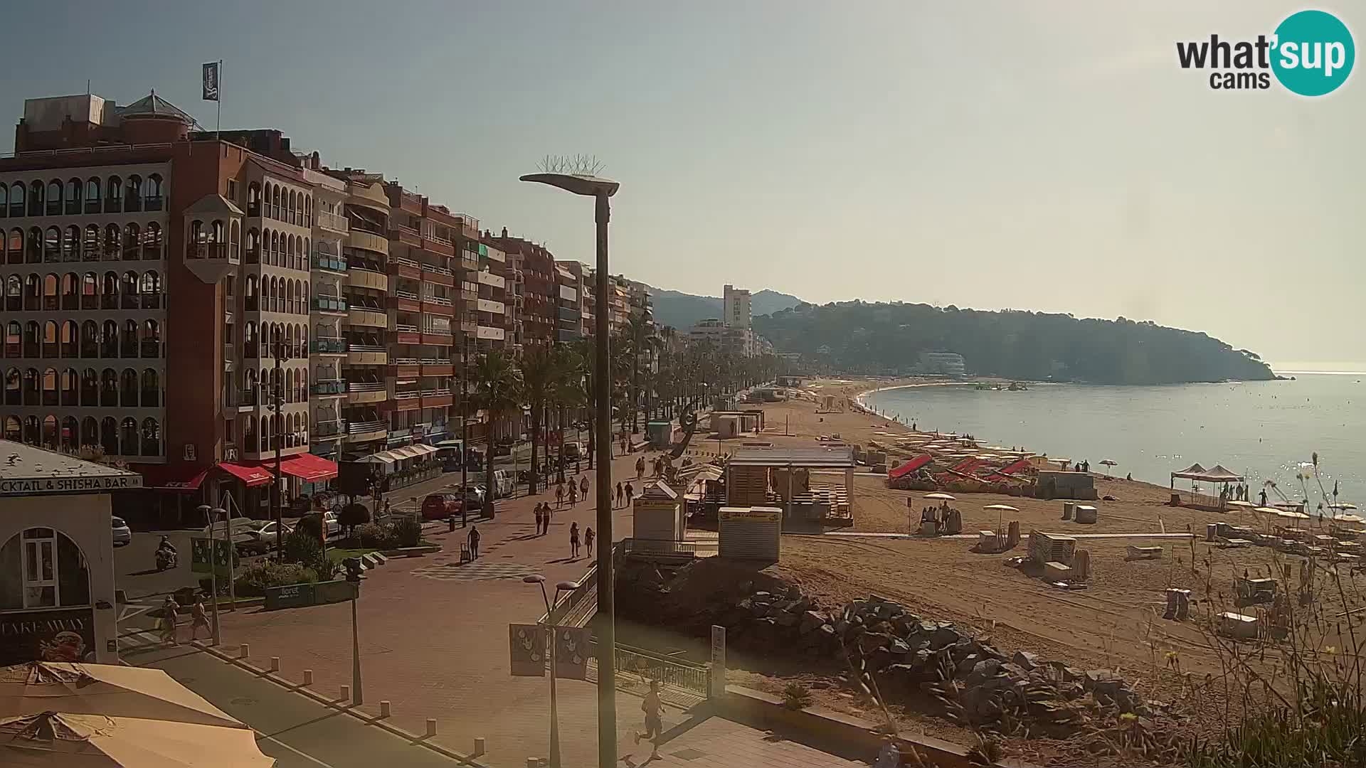 Webcam live Lloret de Mar – la spiaggia principale