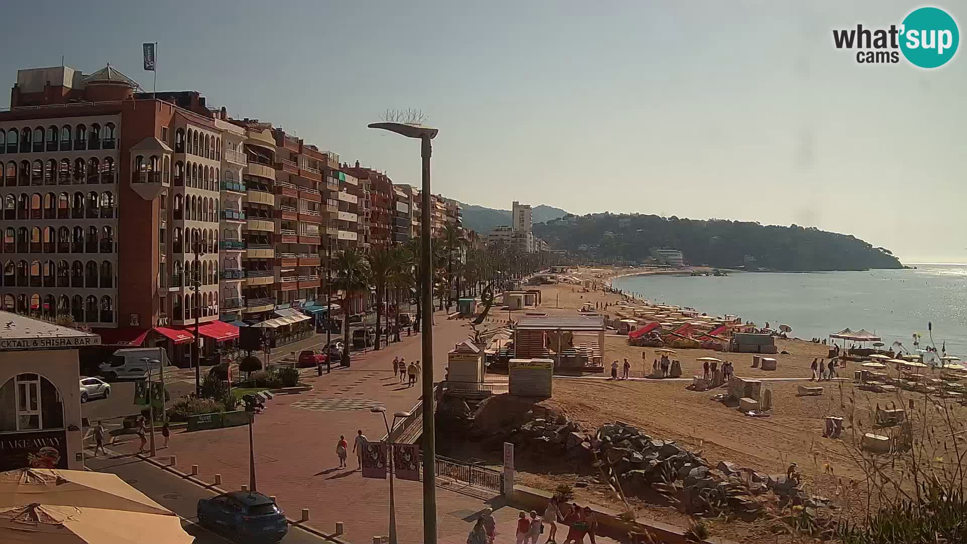 Kamera v živo Lloret de Mar – plaža