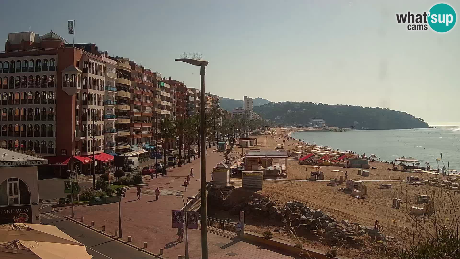 Kamera v živo Lloret de Mar – plaža