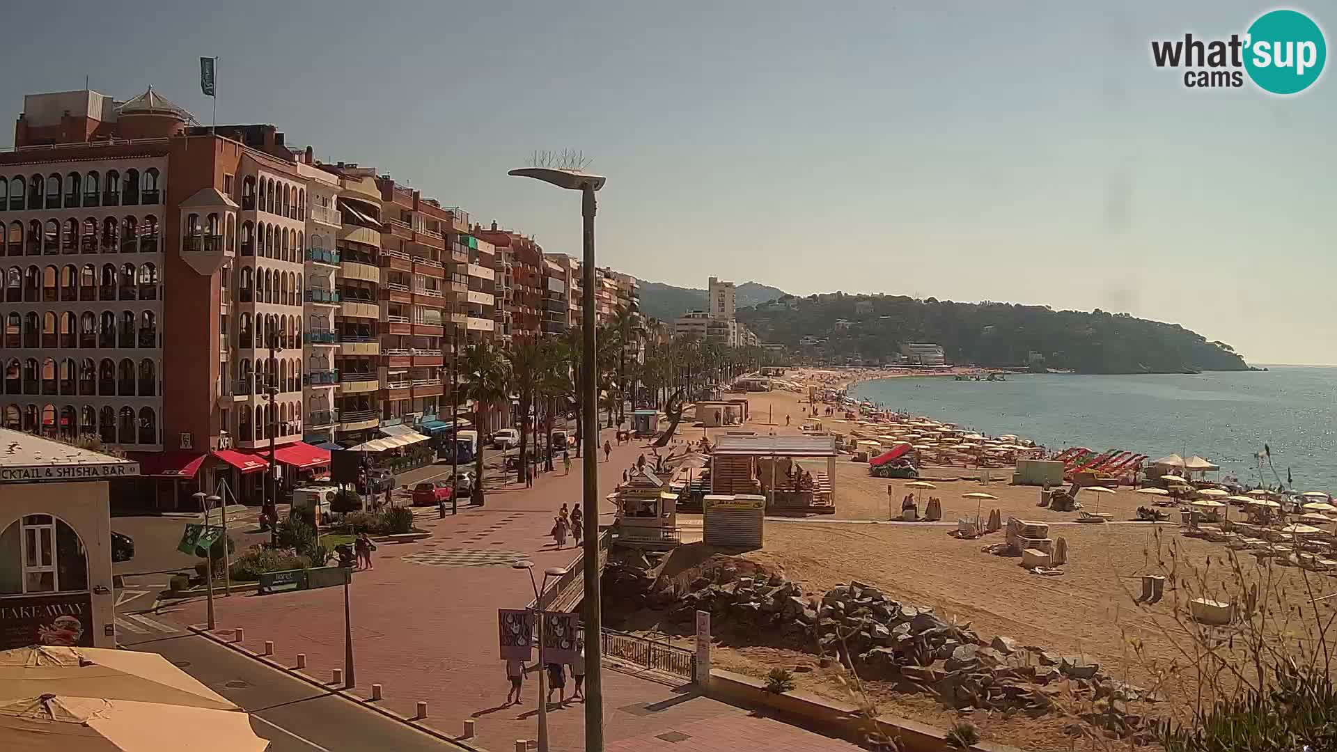 Webcam live Lloret de Mar – la spiaggia principale
