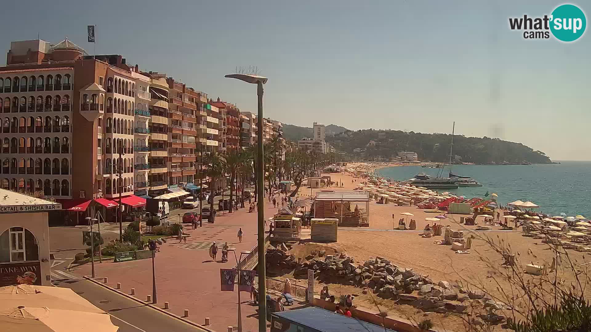 Webcam streaming Lloret de Mar – Plage