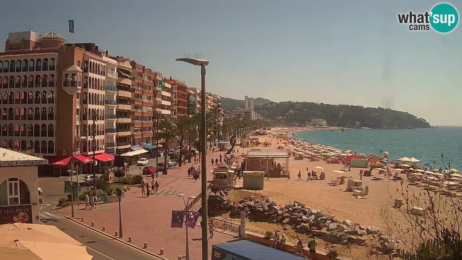 Webcam live Lloret de Mar – Hauptstrand