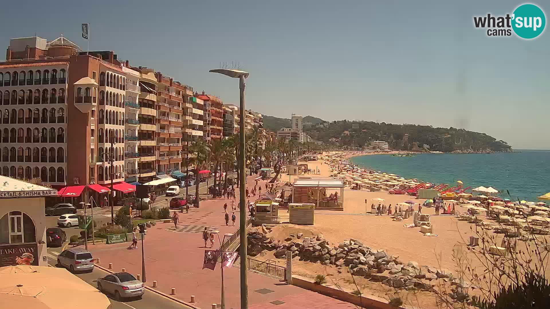 Webcam Lloret de Mar – Središnja plaža