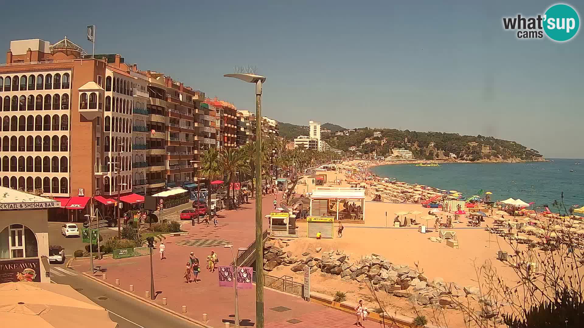Kamera v živo Lloret de Mar – plaža