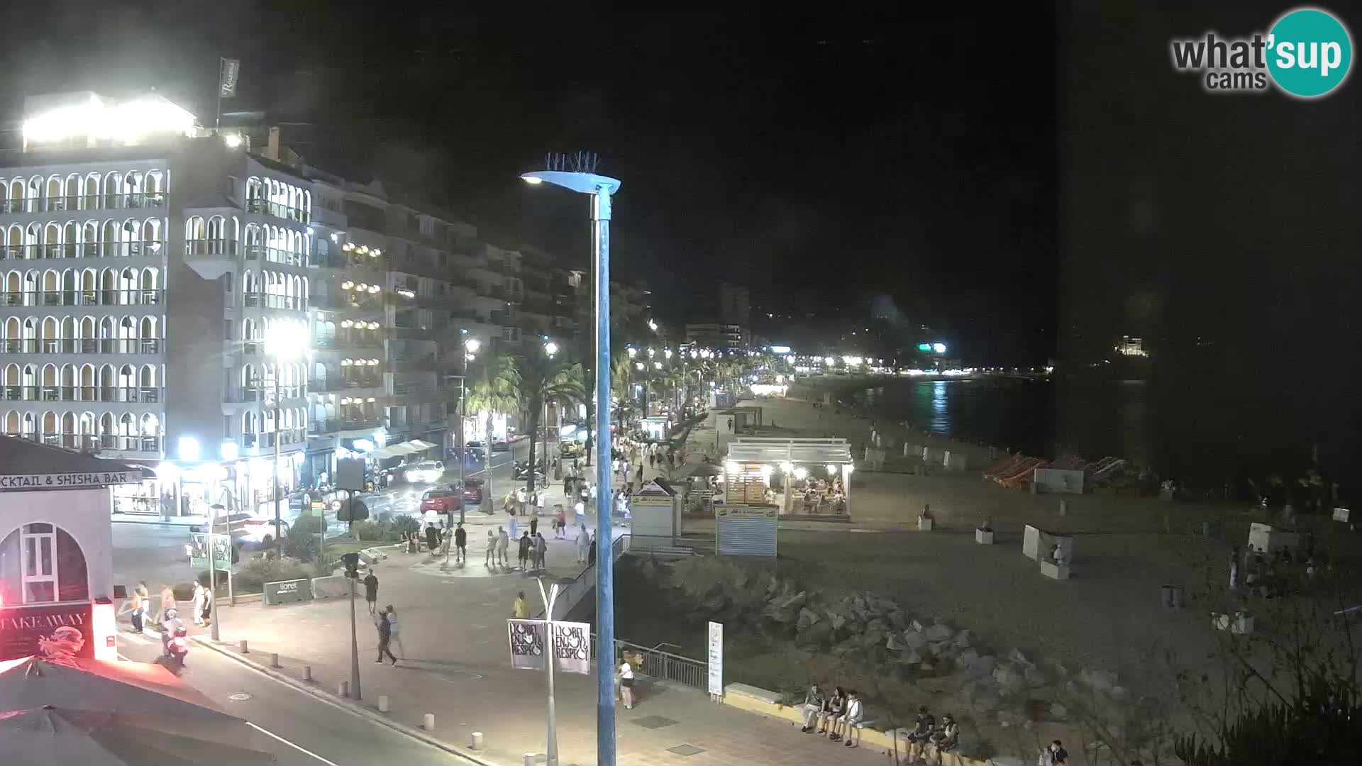 Web kamera Lloret de Mar – glavna plaža