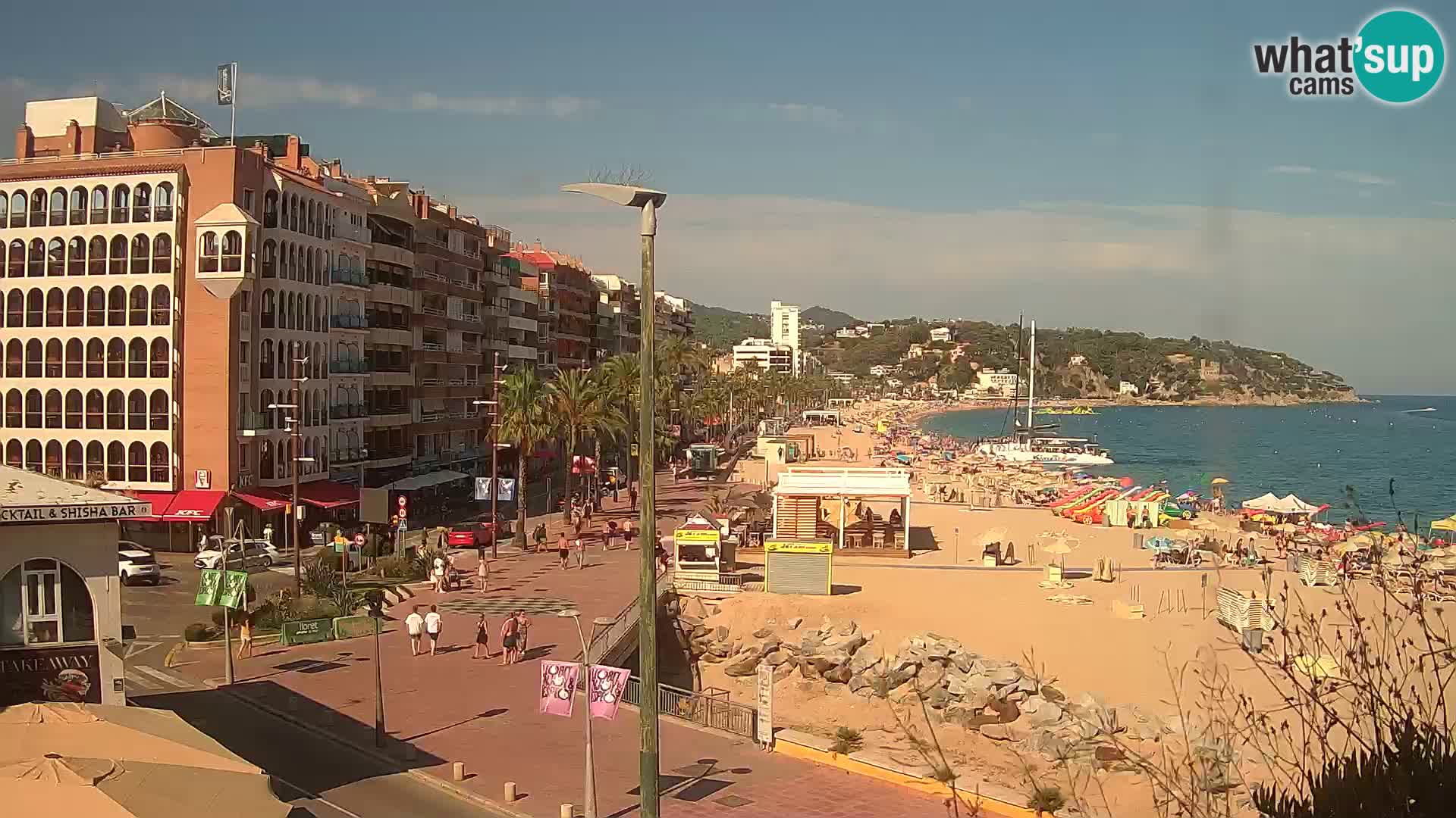 Webcam streaming Lloret de Mar – Plage