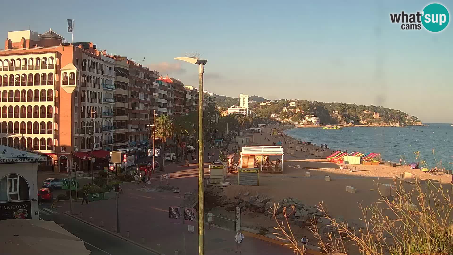 Webcam streaming Lloret de Mar – Plage