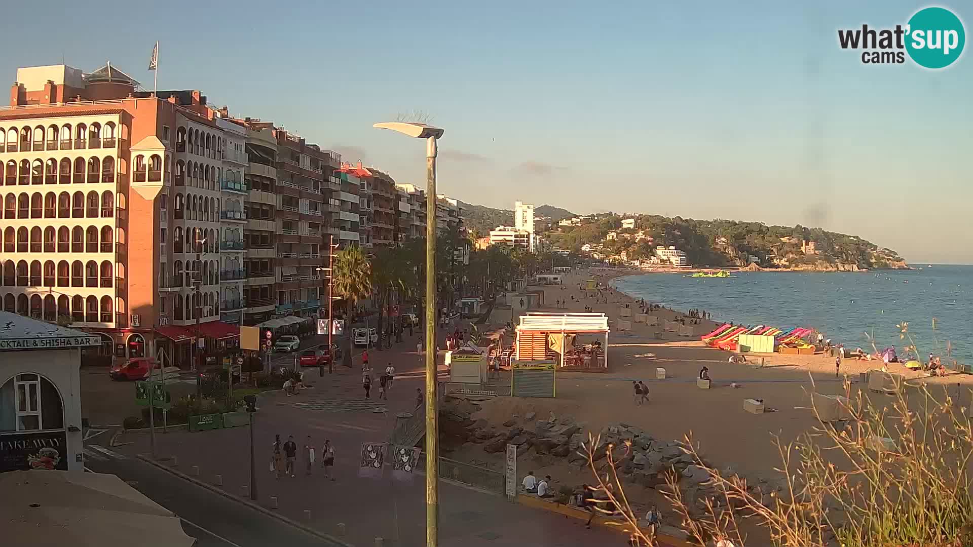 Webcam streaming Lloret de Mar – Plage