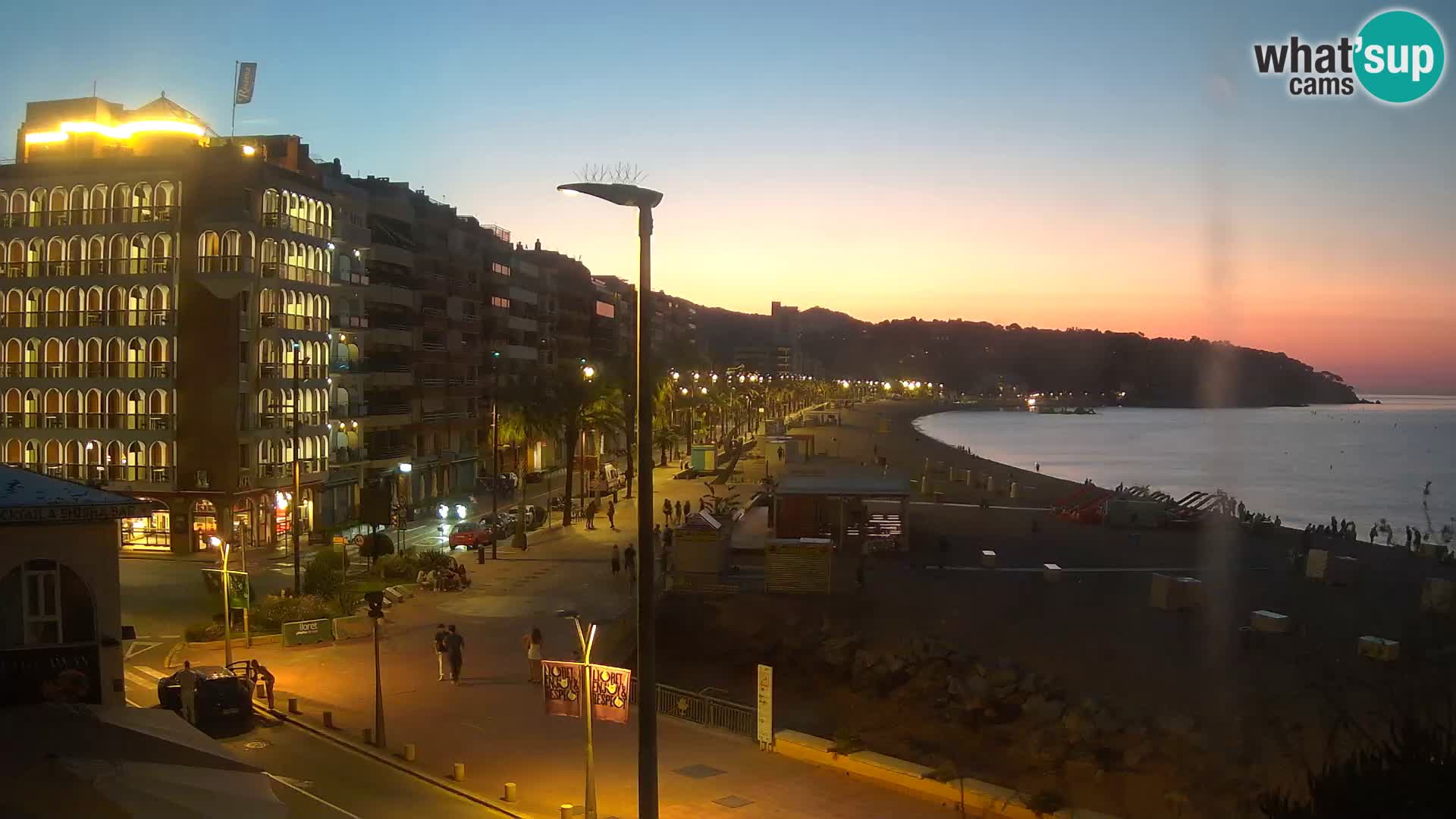 Kamera v živo Lloret de Mar – plaža
