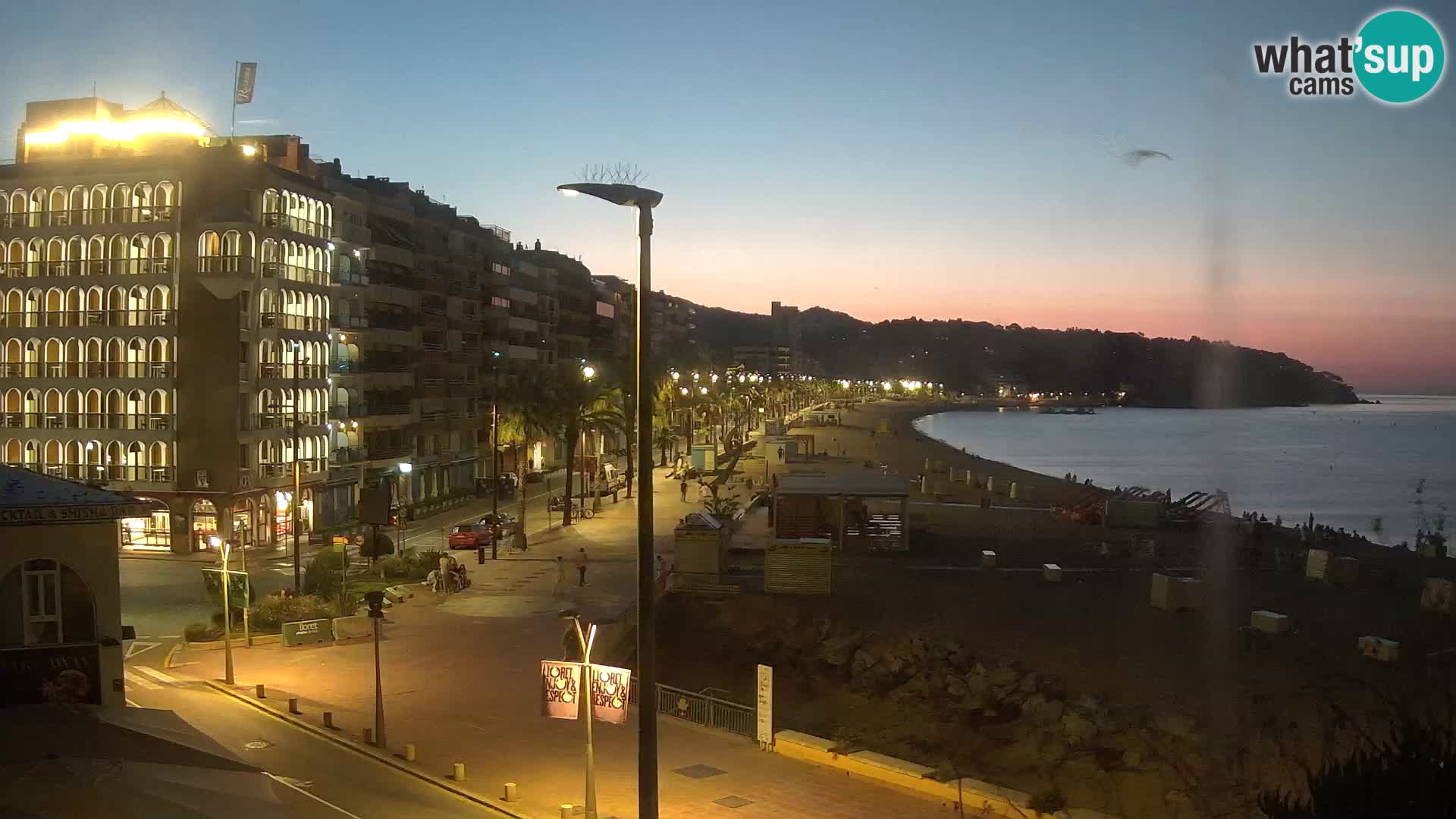 Kamera v živo Lloret de Mar – plaža