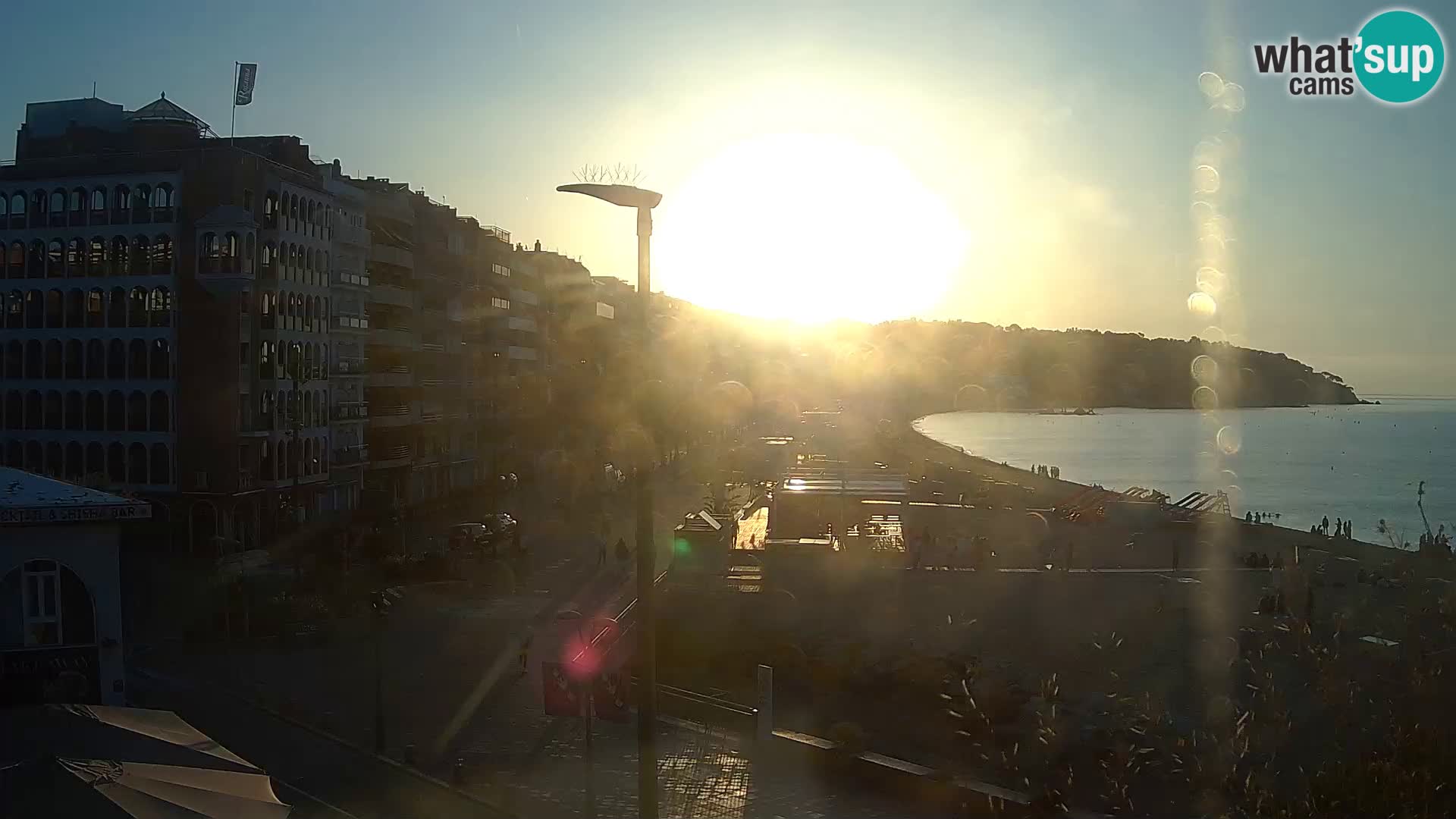 Kamera v živo Lloret de Mar – plaža