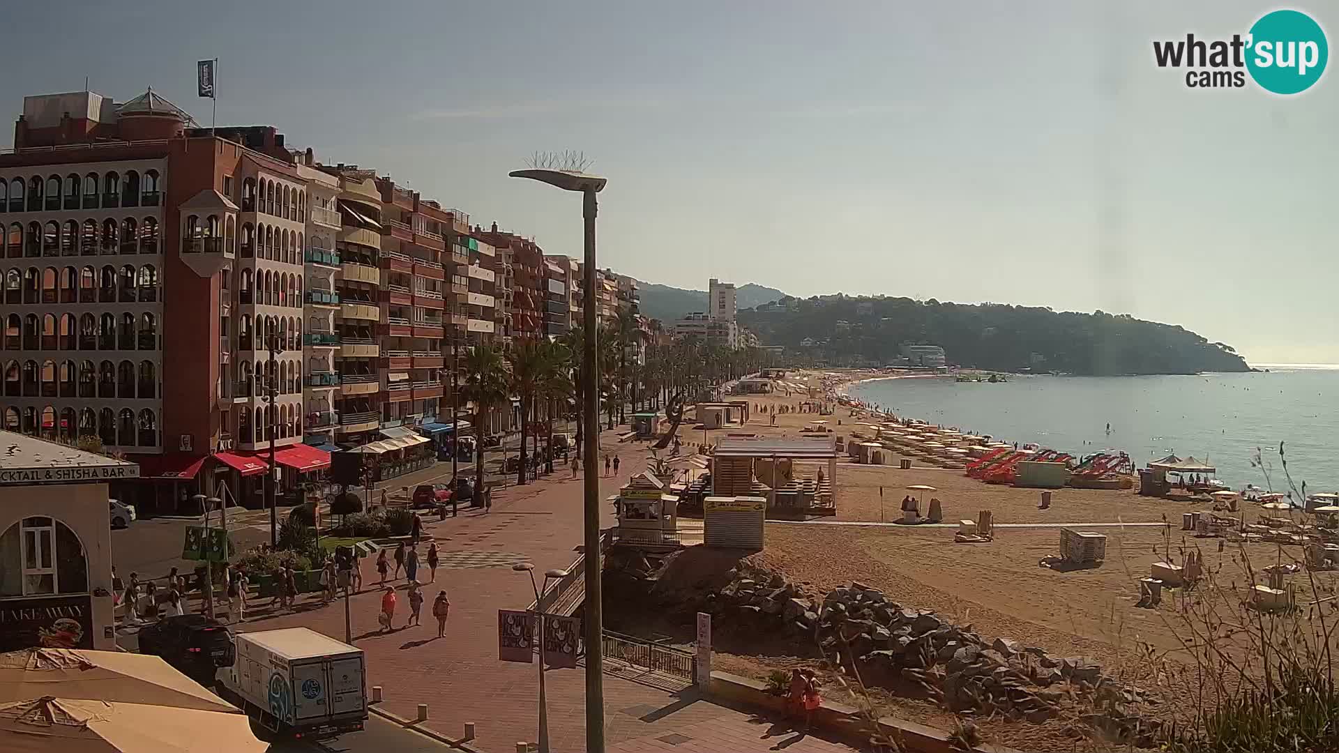 Webcam live Lloret de Mar – la spiaggia principale