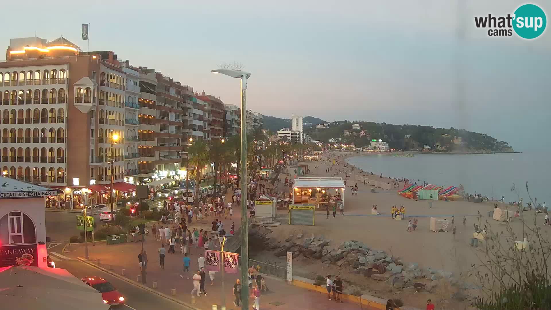 Webcam streaming Lloret de Mar – Plage