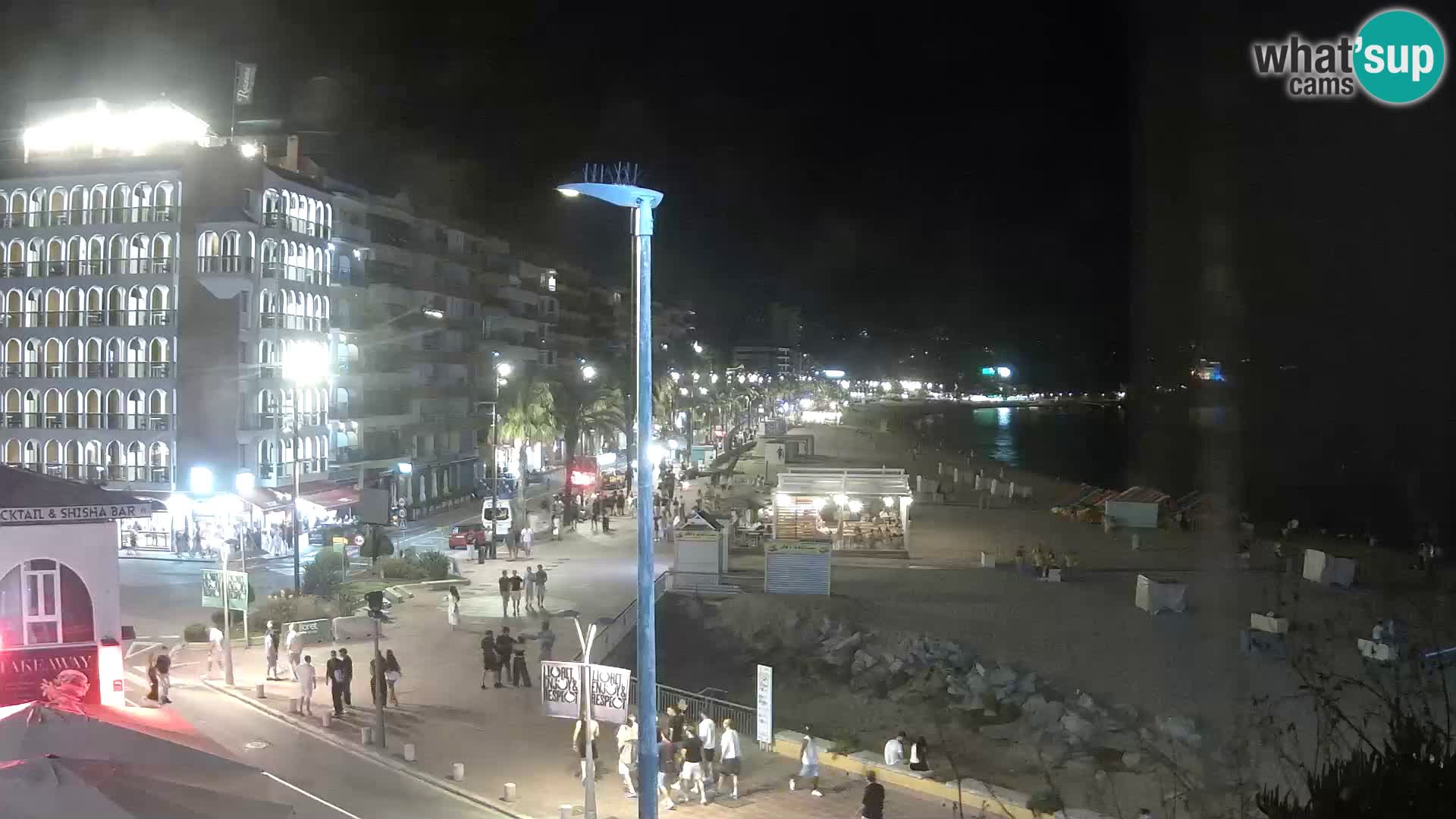Web kamera Lloret de Mar – plaža