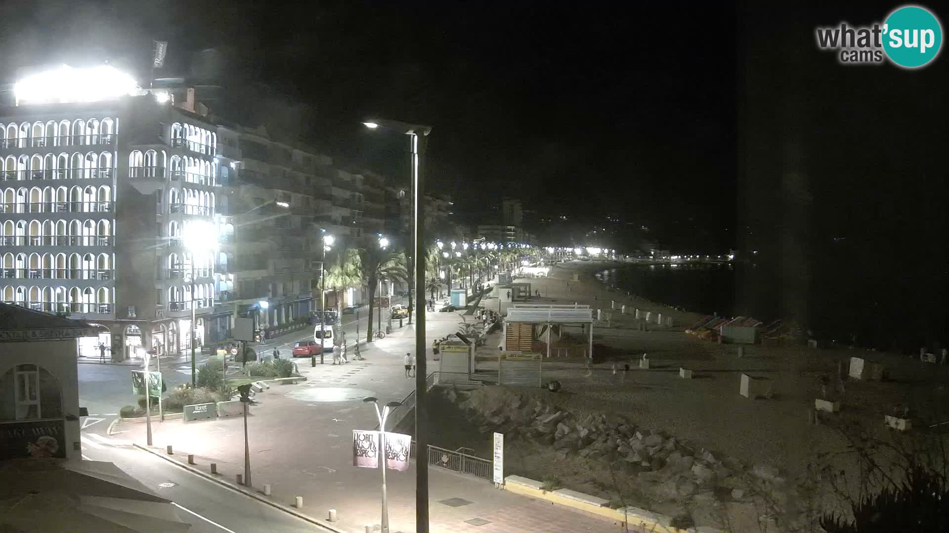 Web kamera Lloret de Mar – plaža