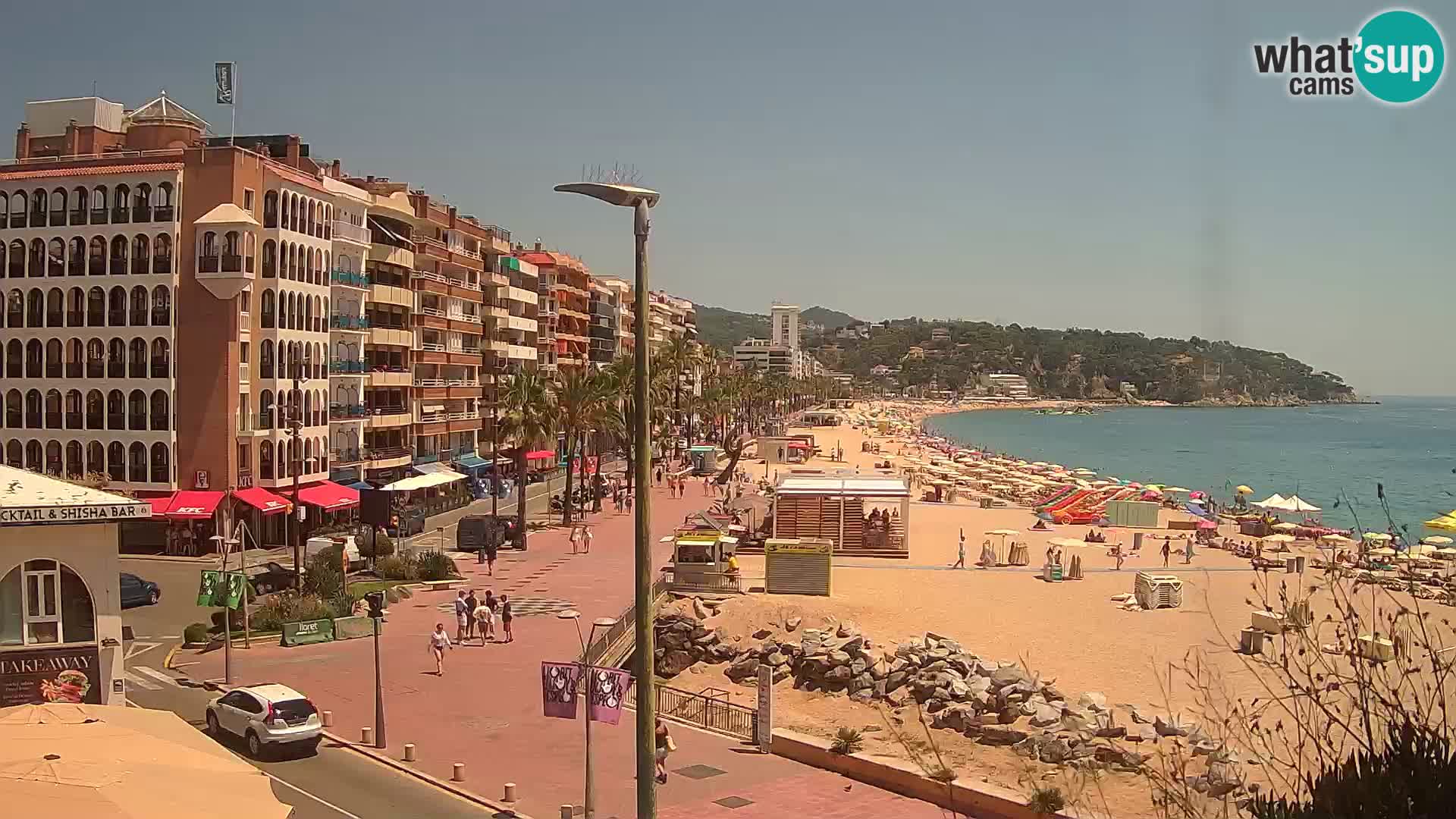 Webcam streaming Lloret de Mar – Plage