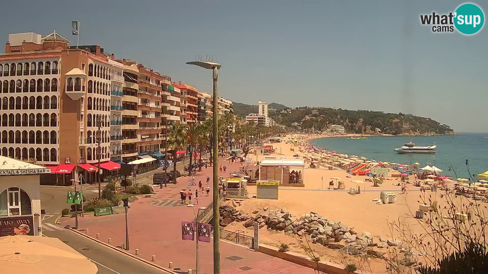 Webcam Lloret de Mar – the beach