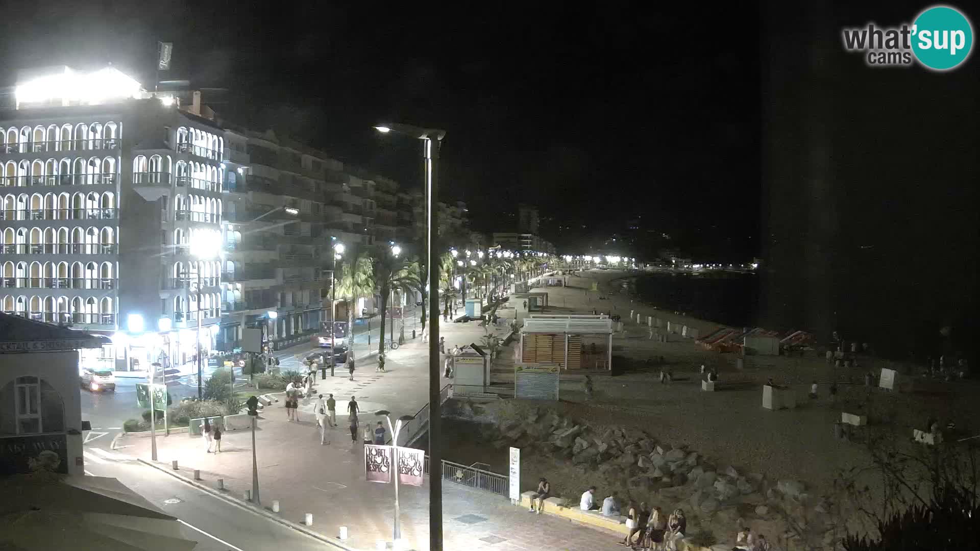 Web kamera Lloret de Mar – plaža