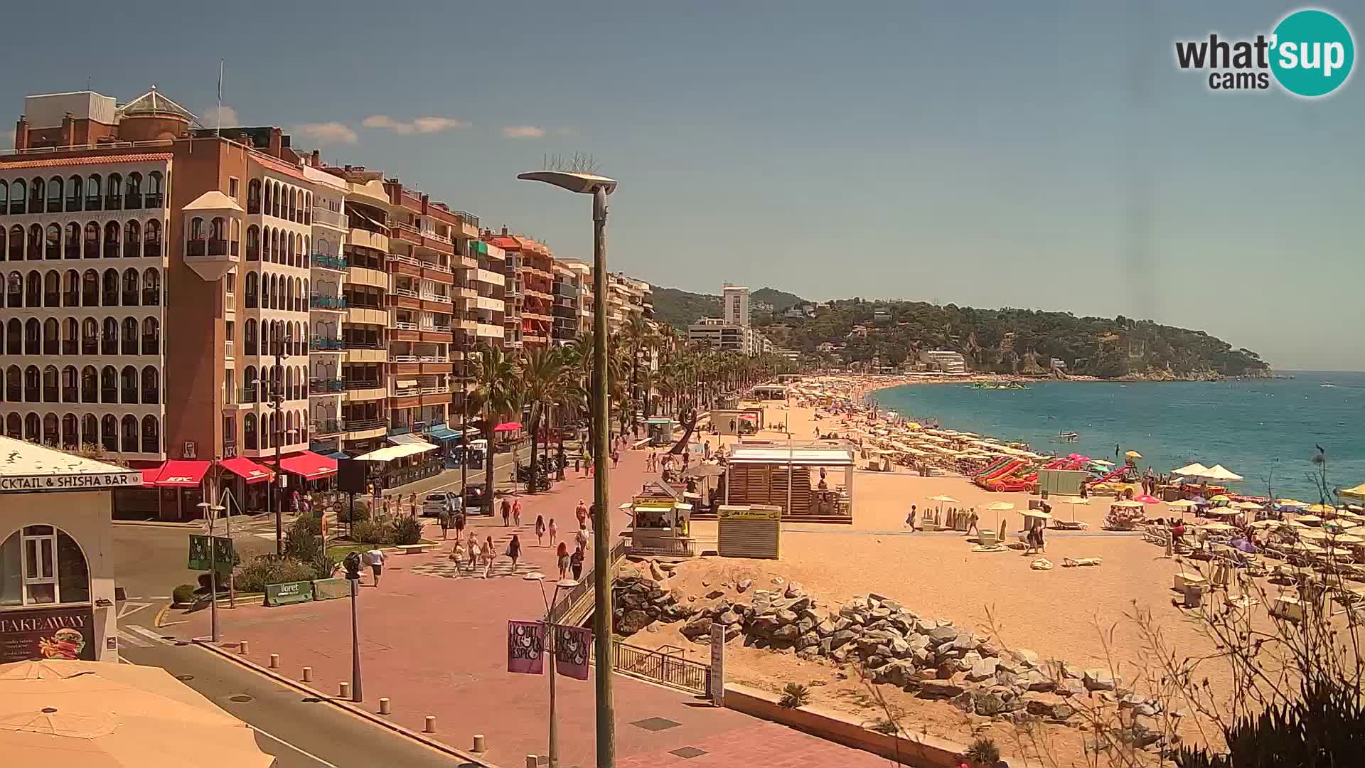 Webcam live Lloret de Mar – Hauptstrand