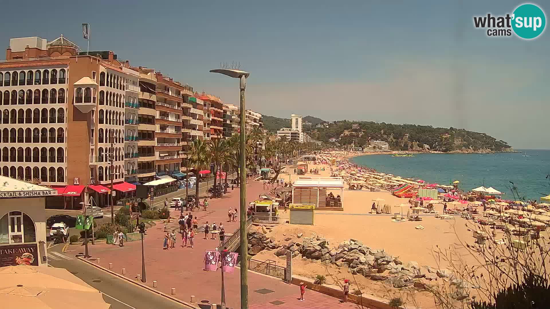 Webcam live Lloret de Mar – Hauptstrand