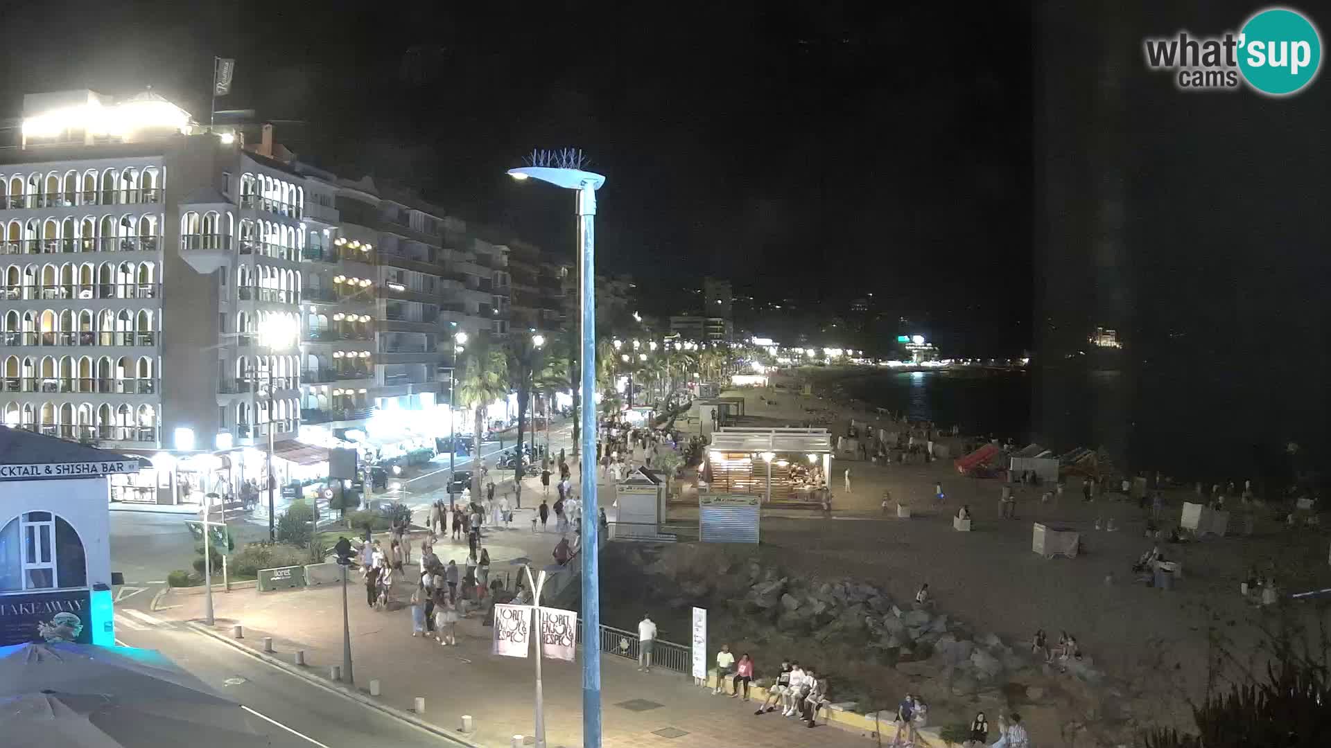 Webcam live Lloret de Mar – la spiaggia principale
