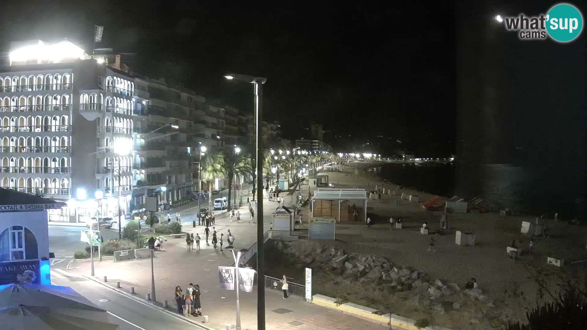 Web kamera Lloret de Mar – glavna plaža