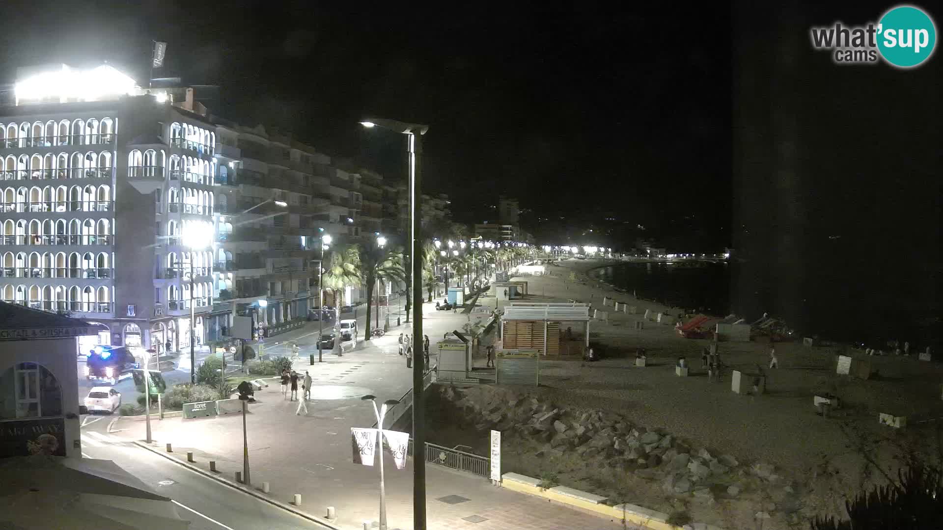 Web kamera Lloret de Mar – plaža