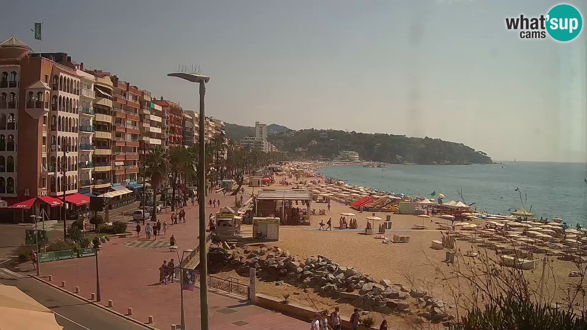 Webcam streaming Lloret de Mar – Plage