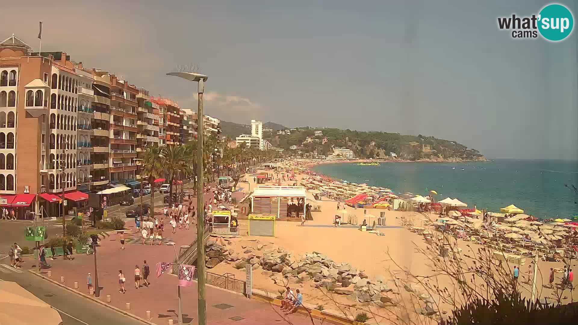 Kamera v živo Lloret de Mar – plaža