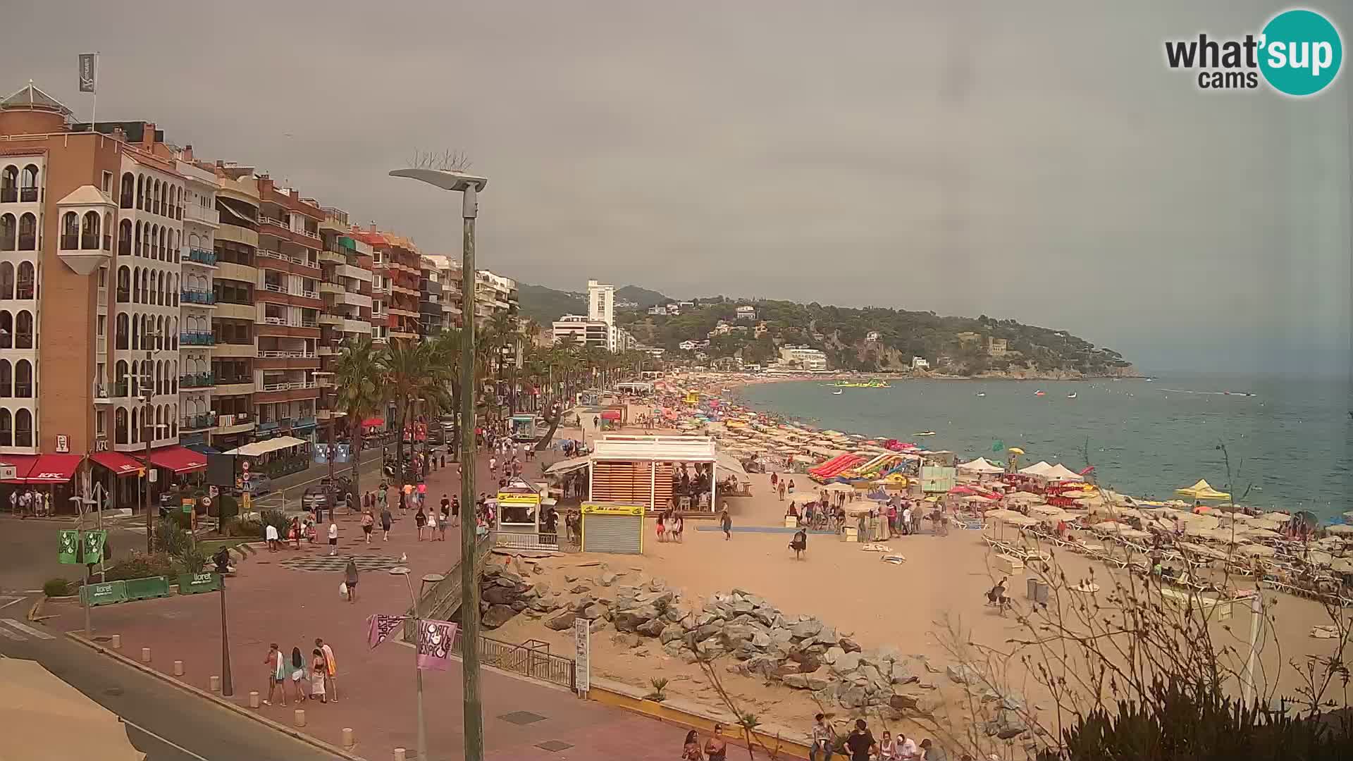 Webcam streaming Lloret de Mar – Plage