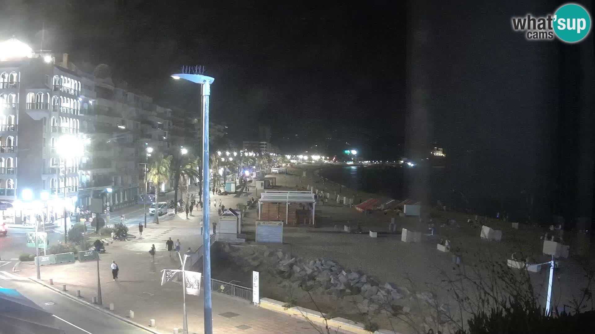 Web kamera Lloret de Mar – plaža