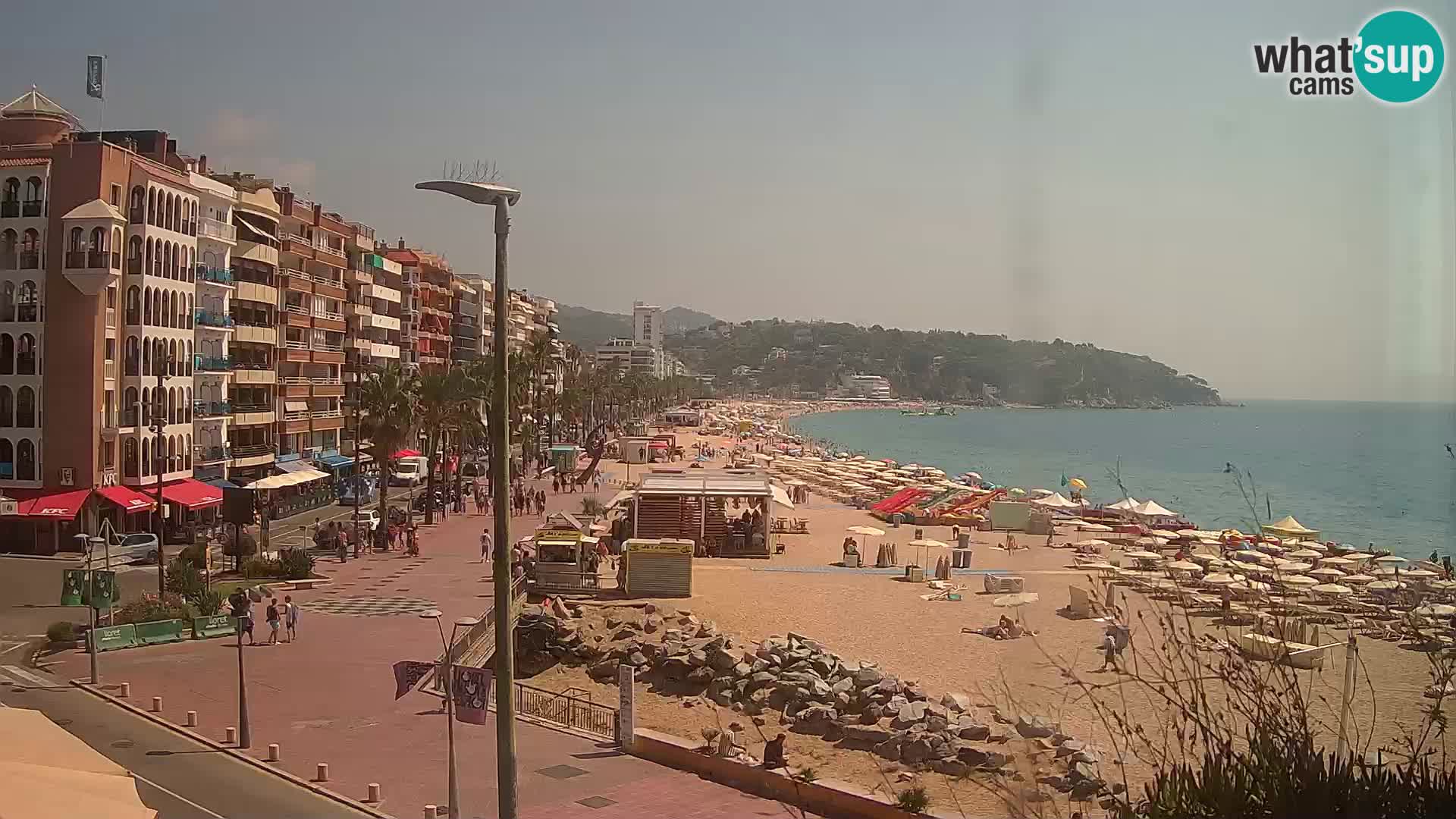 Webcam live Lloret de Mar – Hauptstrand