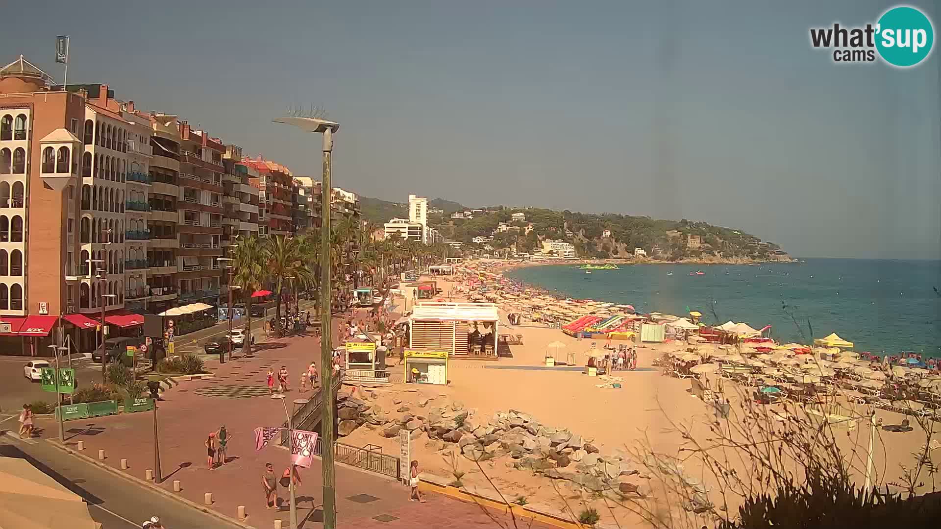 Webcam streaming Lloret de Mar – Plage