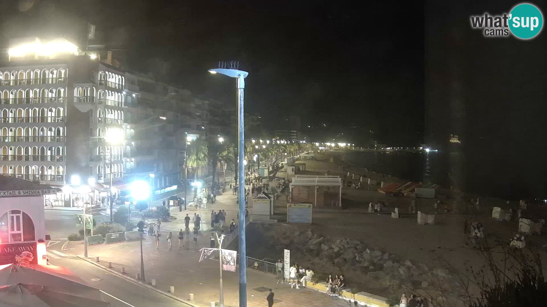Kamera v živo Lloret de Mar – plaža