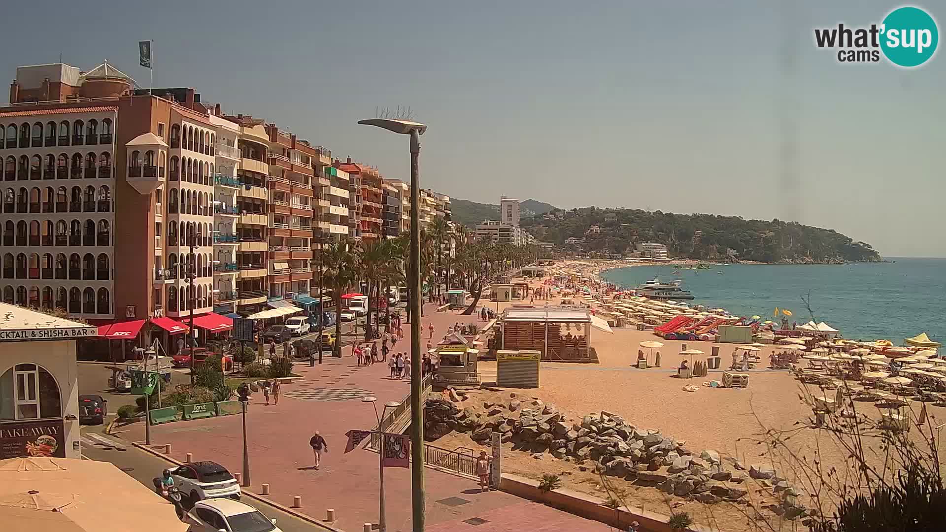 Webcam streaming Lloret de Mar – Plage